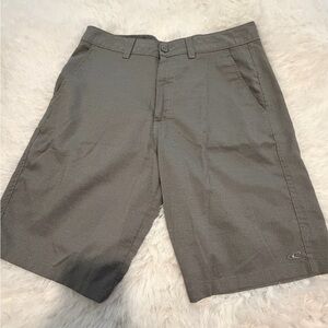 O'Neill Men's Gray Flat Front Shorts